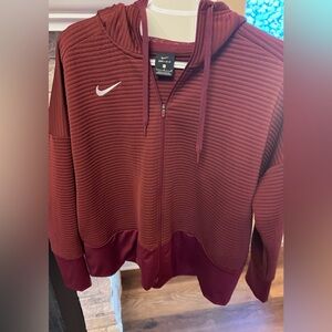 Nike Women’s Large Maroon Dri-FIT Jacket